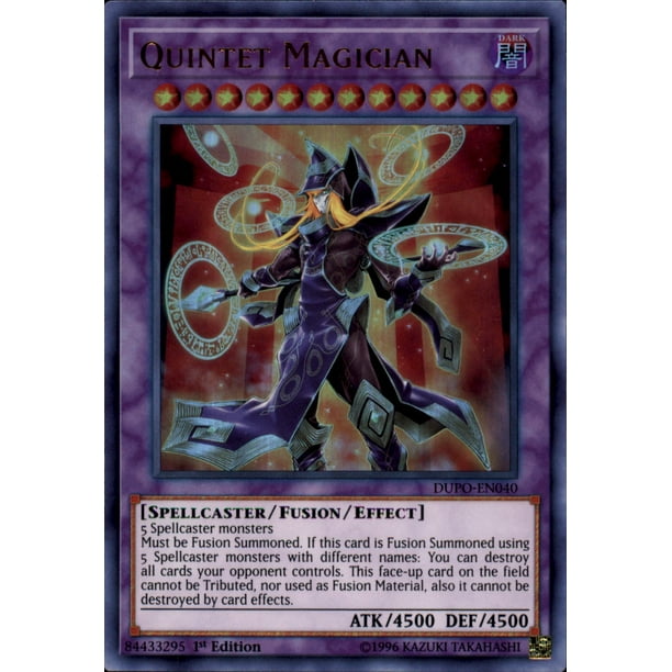 QUINTET MAGICIAN DUPO-EN040 DUEL POWER YUGIOH ULTRA 1ST EDITION